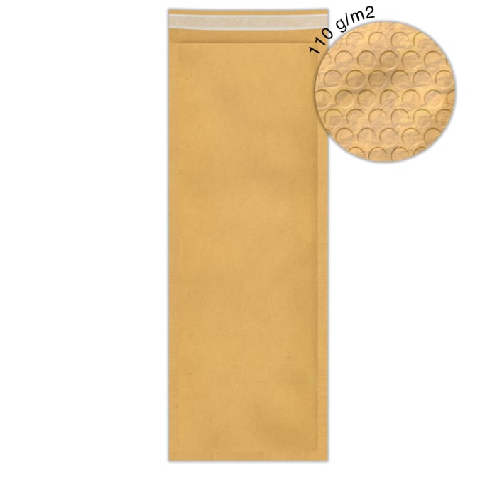 Sachet à bulles kraft manille 545x180 mm