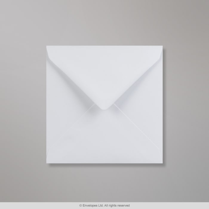 Envelope branco 130x130 mm