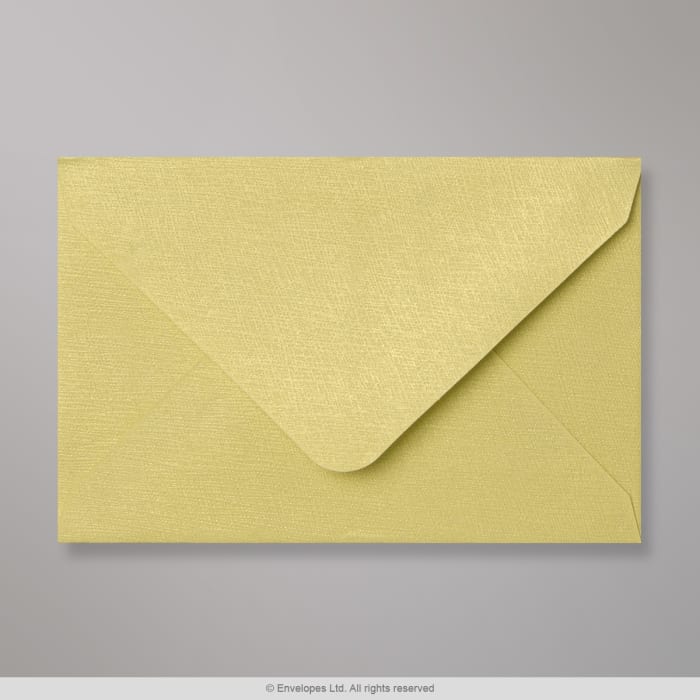 62x94 mm Bean Green Textured Envelope