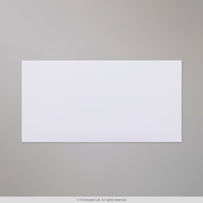 Enveloppe blanche 115x225 mm