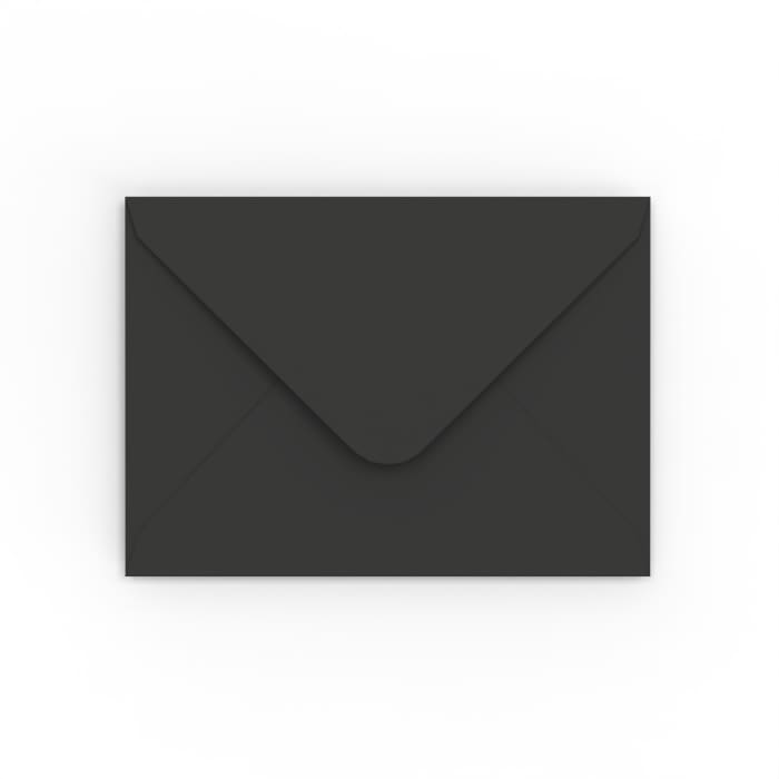 133x184 mm Clariana Black Envelope