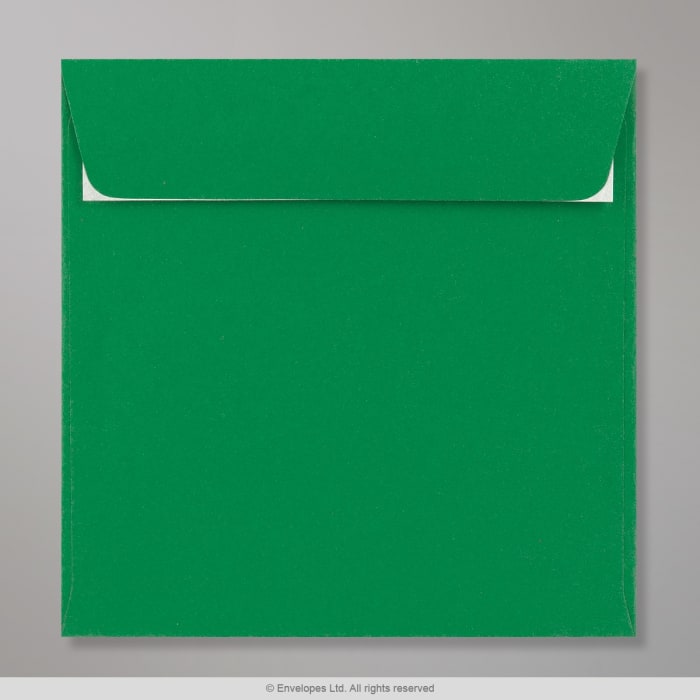 Mørkegrøn Clariana-konvolut 155x155 mm