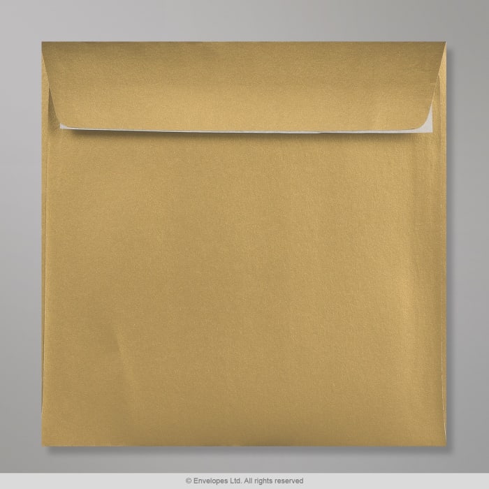 Envelope Clariana dourado 155x155 mm