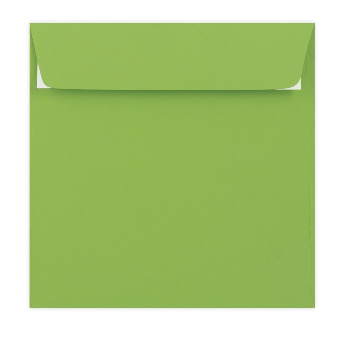 155x155 mm Clariana-mellangrön kuvert