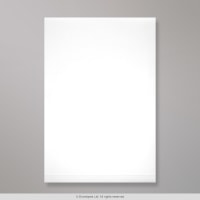 324x229x25mm C4 White Gusset Pocket P&s 140gsm Opaque Envelopes