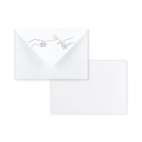 White wedding envelope - Destiny 114x162 mm (C6)