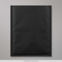 230mm X 230mm Black Paper Bubble Bag Peel & Seal