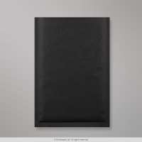 450mm X 320mm Black Paper Bubble Bag Peel & Seal