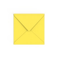 Sunflower yellow envelope 155x155 mm