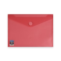 240x335mm Red Translucent Document Folders