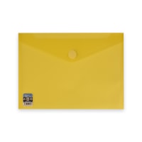 240x335mm Yellow Translucent Document Wallet