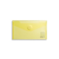 DL+ Yellow Translucent Document Folders (125x225mm)