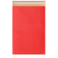 470x350mm Red Kraft Combelope Light Padded Bag Peel & Seal 