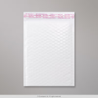 C5 + Gloss White Padded Bubble Bags (250 x 180mm)