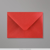 82x113 Cardinal Red Pearlescent Gummed 120 Gsm Envelopes