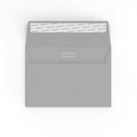 Storm grey Creative Colours envelope 114x162 mm (C6)