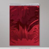 450mmx320mm Red Foil Bags Peel & Seal