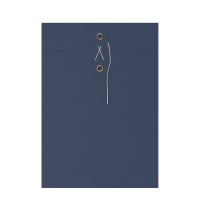 229x162 mm  Navy Blue String & Washer 180gsm envelopes
