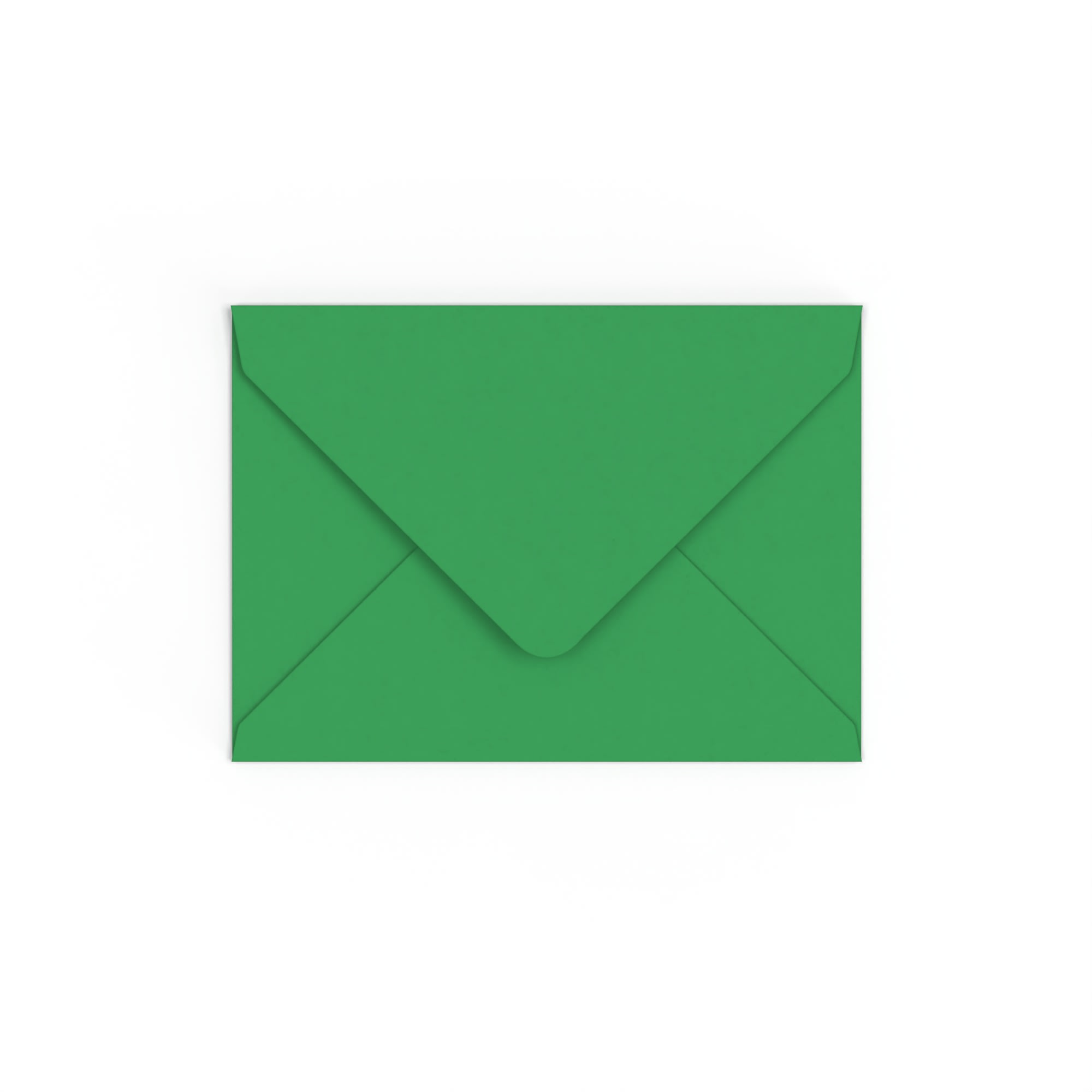 Kelly green envelope 133x184 mm