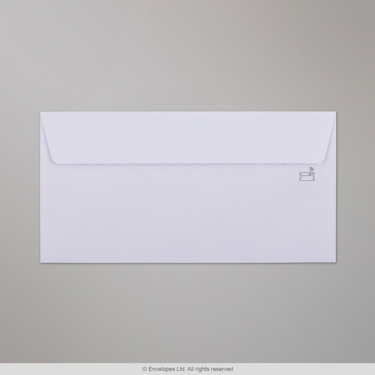 Postal inspection white envelope 115x225 mm 