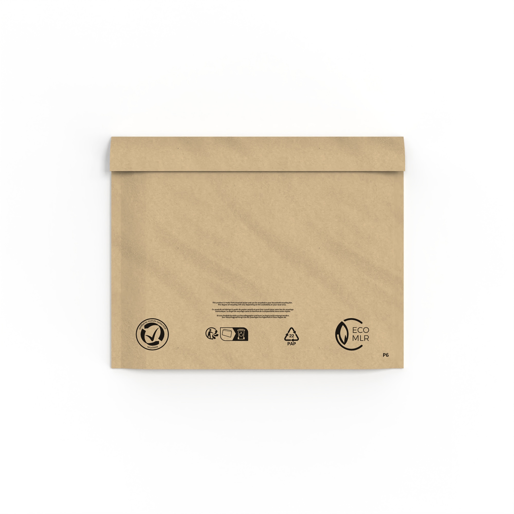 ECO manilla padded envelope - ecoMLR 225x286 mm