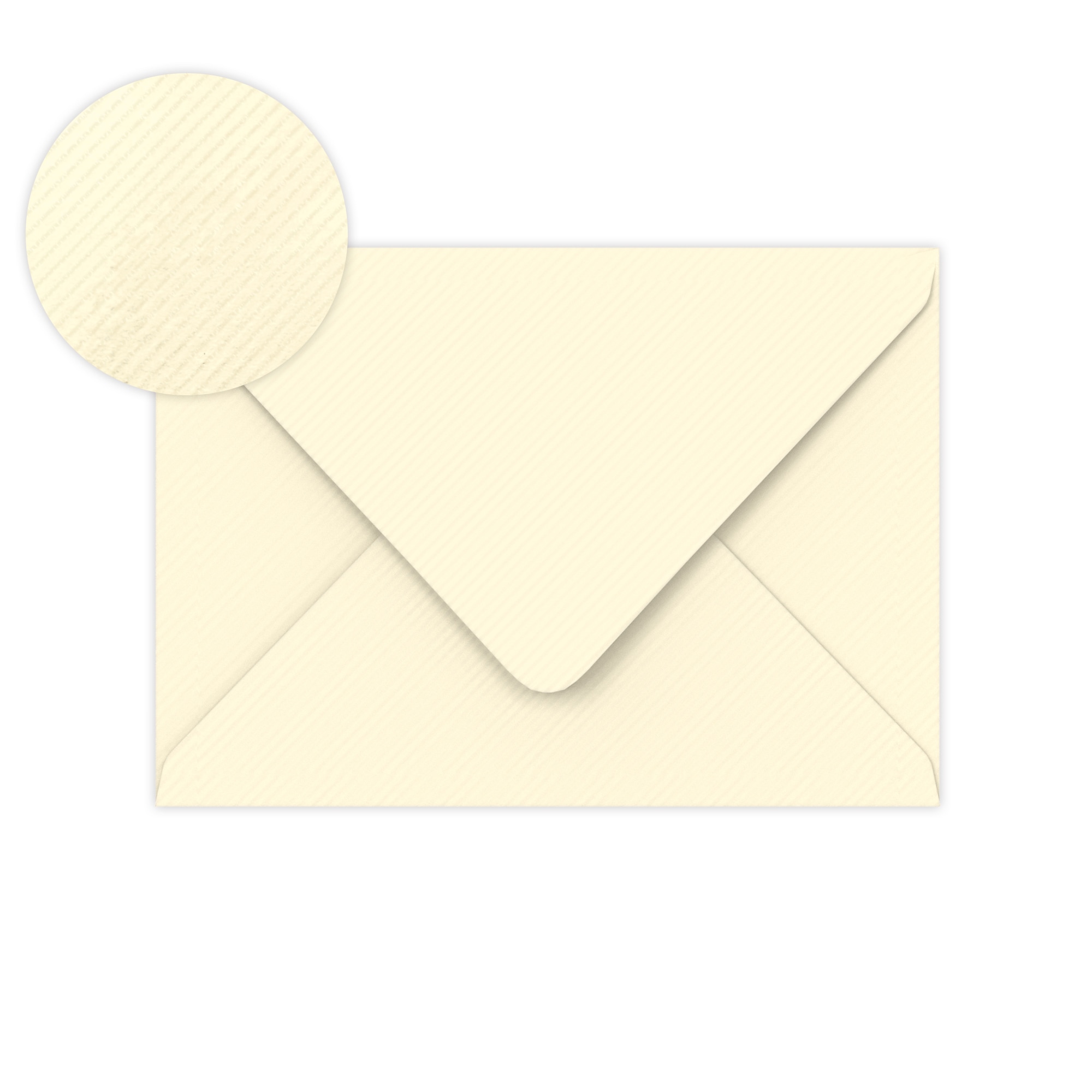 Clariana ivory laid envelope 114x162 mm