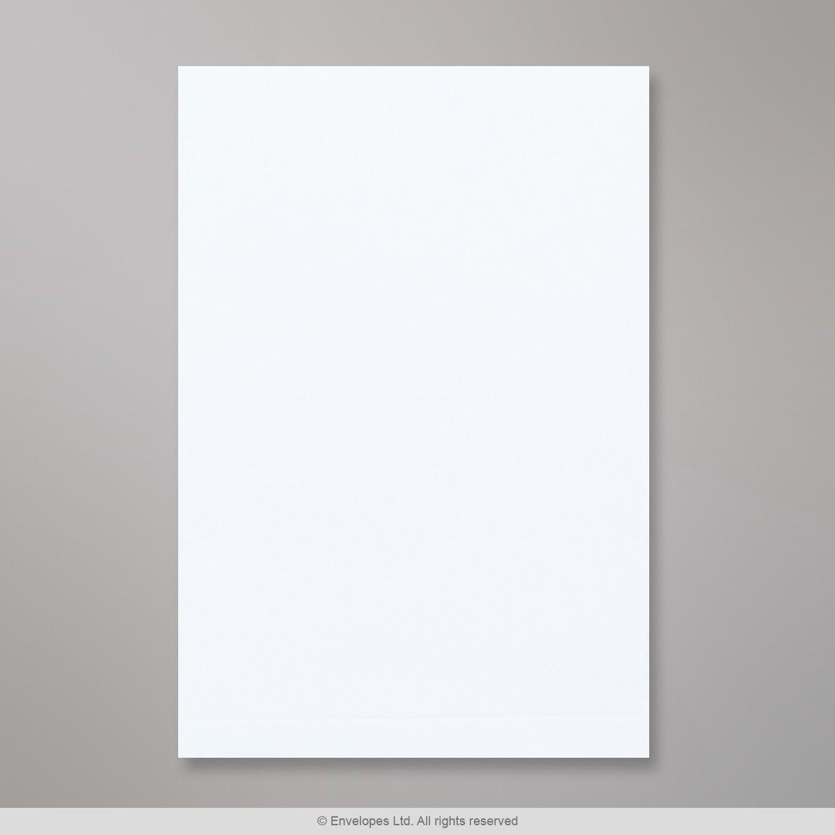 162x114x25 White Gusset Envelope Peel & Seal 120gsm Opaque