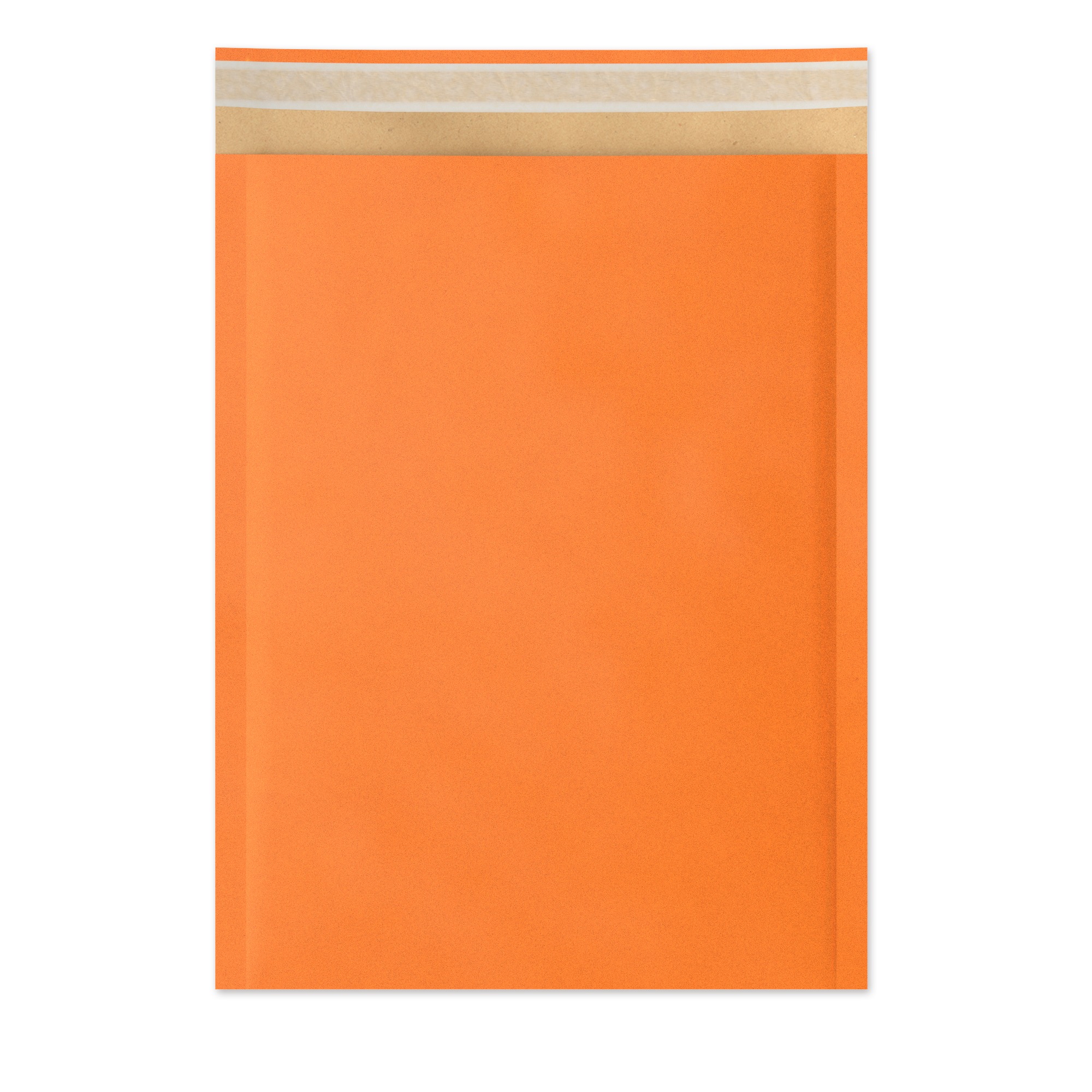 340x240mm Orange Kraft Combelope Light Padded Bag Peel & Seal 