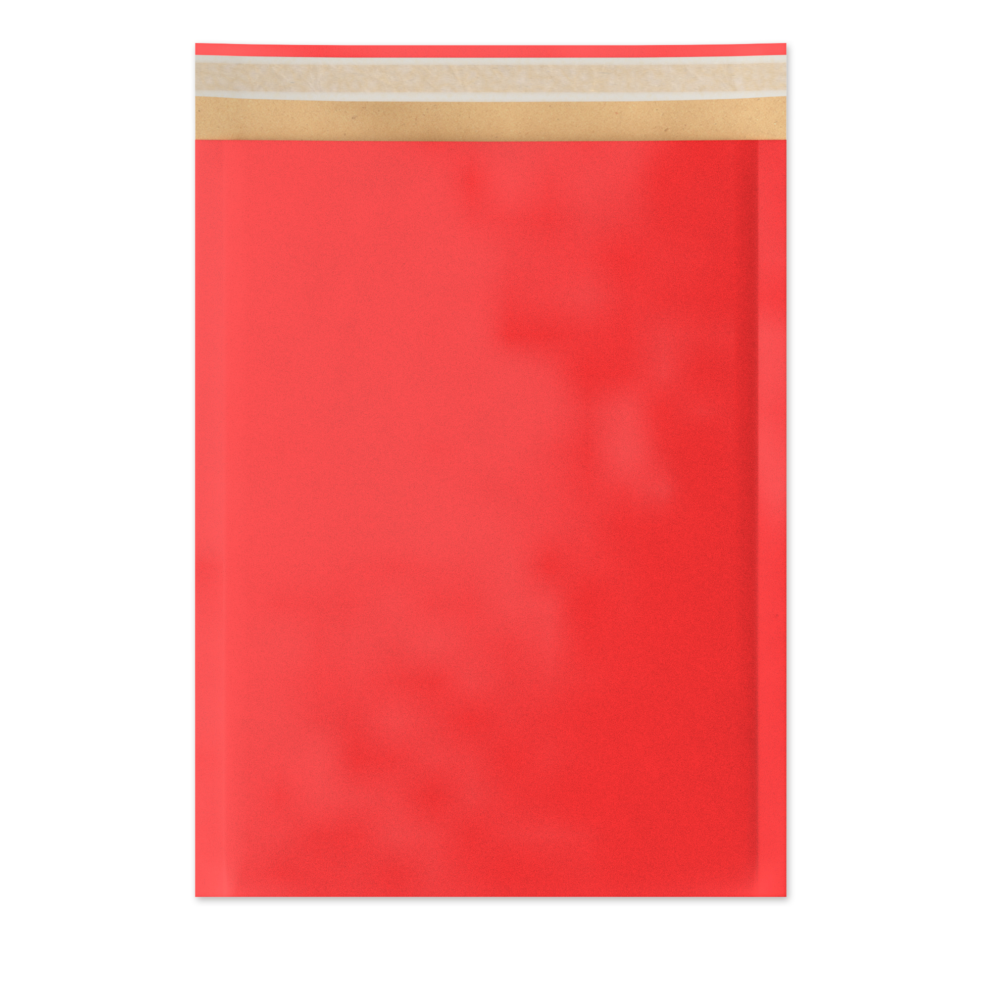 340x240mm Red Kraft Combelope Light Padded Bag Peel & Seal 