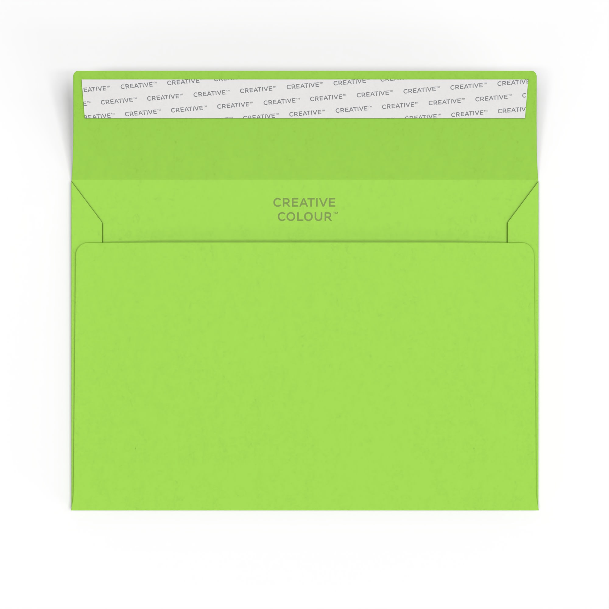 Lime green Creative Colours envelope 162x229 mm (C5)