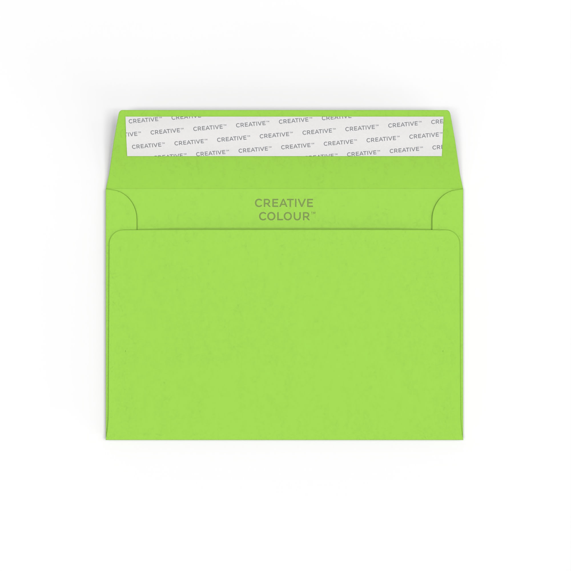 Lime green Creative Colours envelope 114x162 mm (C6)