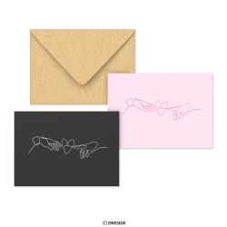 Enveloppes pour la Saint-Valentin ”Vivre amour”