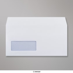 110x220 mm (DL) Busta bianca con finestra