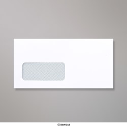 Hvid lasergaranteret konvolut 110x220 mm (DL)