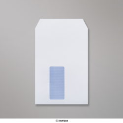 Envelope branco com janela 229x162 mm (C5)