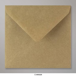 155x155 mm Brown Ribbed Envelope