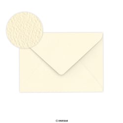 Busta avorio martellato 125x175 mm