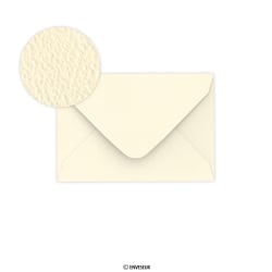 Ivory hammer envelope 62x94 mm