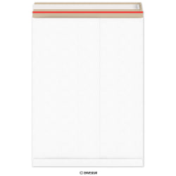 Enveloppe blanche tout en carton 508x381 mm