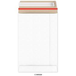 239x164 mm Biela celokartónová obálka