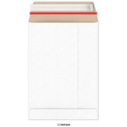 Envelope de cartão branco 241x178 mm