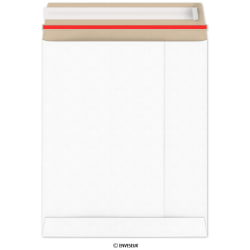 Enveloppe blanche tout en carton 273x222 mm