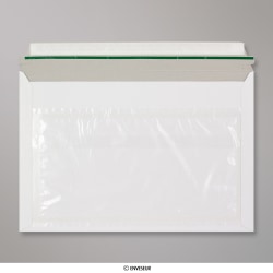 Envelope de papelão com bolsa de documentos anexada 249x359 mm