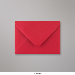 Enveloppe rouge écarlate 82x113 mm (C7)