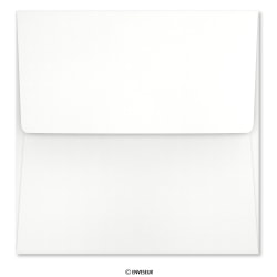 175x175 mm Oester Parelmoer aankondiging Envelop