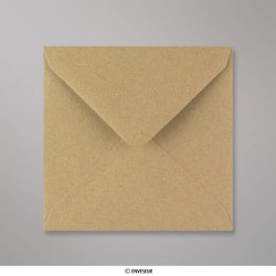 130x130 mm Fleck Kraft Envelope