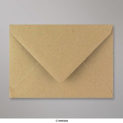 114x162 mm (C6) Fleck Kraft  Envelope