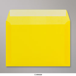 162x229 mm (C5) Yellow Translucent Envelope