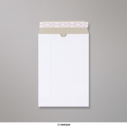Enveloppe blanche tout en carton 235x162 mm (C5)