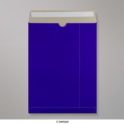 Enveloppe bleue tout en carton 324x229 mm (C4)